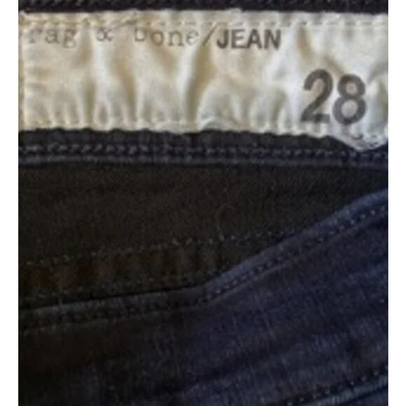 Rag & Bone JEAN Dark Wash Legging Skinny Jeans Women’s Size 28 Made in USA - Picture 3 of 7